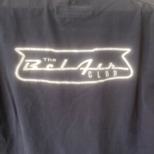 Vintage Black The Bel Air Club T-Shirt size large